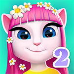 تنزيل My Talking Angela 2 وتحديث صديقتي أنجيلا المتكلمة 2 اخر اصدار تنزيل My Talking Angela 2 وتحديث صديقتي أنجيلا المتكلمة 2 اخر اصدار